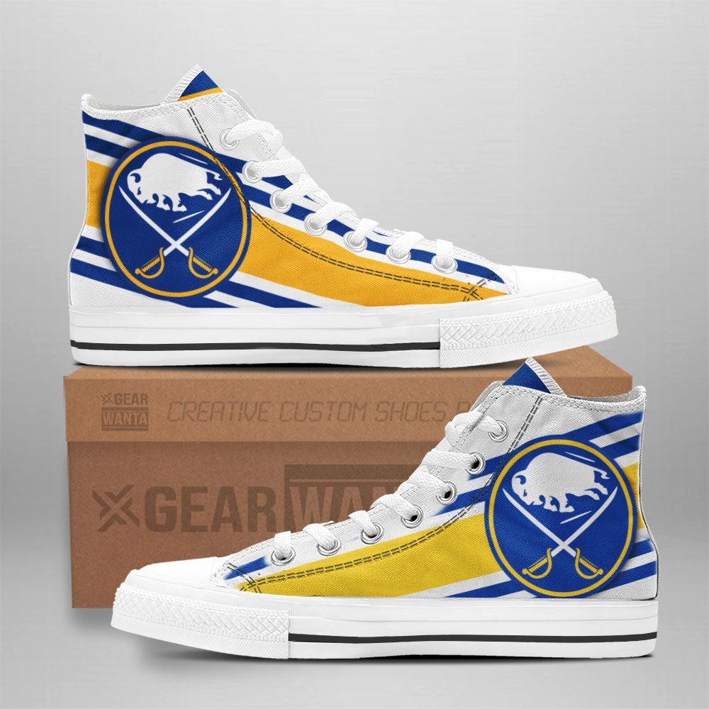 Buffalo Sabres High Top Shoes Custom Sneakers-Gear Wanta