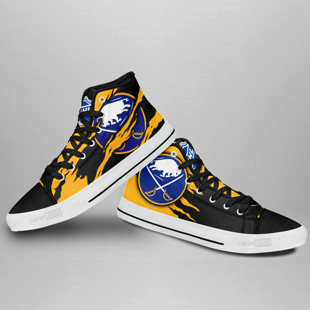 Buffalo Sabres High Top Shoes Custom For Fans-Gear Wanta