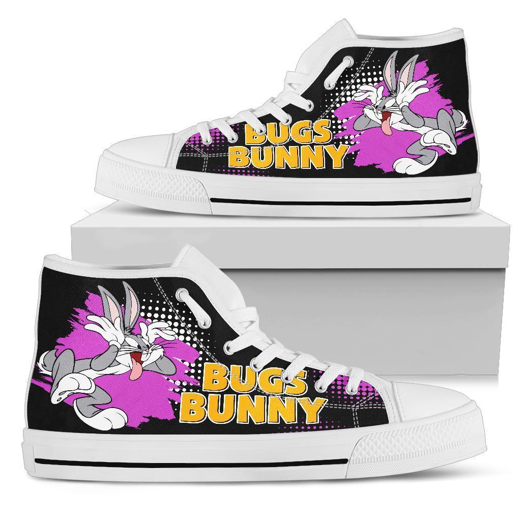 Bugs Bunny Sneaker High Top Shoes Looney Tunes Fan-Gear Wanta