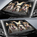Bulldog Car Car Sun Shade Funny Dog Windshield-Gear Wanta