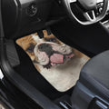 Bulldog Car Floor Mats Funny Dog Face-Gear Wanta
