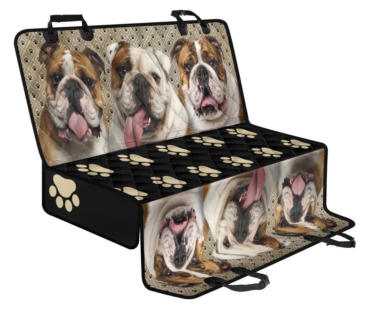 Bulldog Pet Dog Seat Covers For Car-Gear Wanta