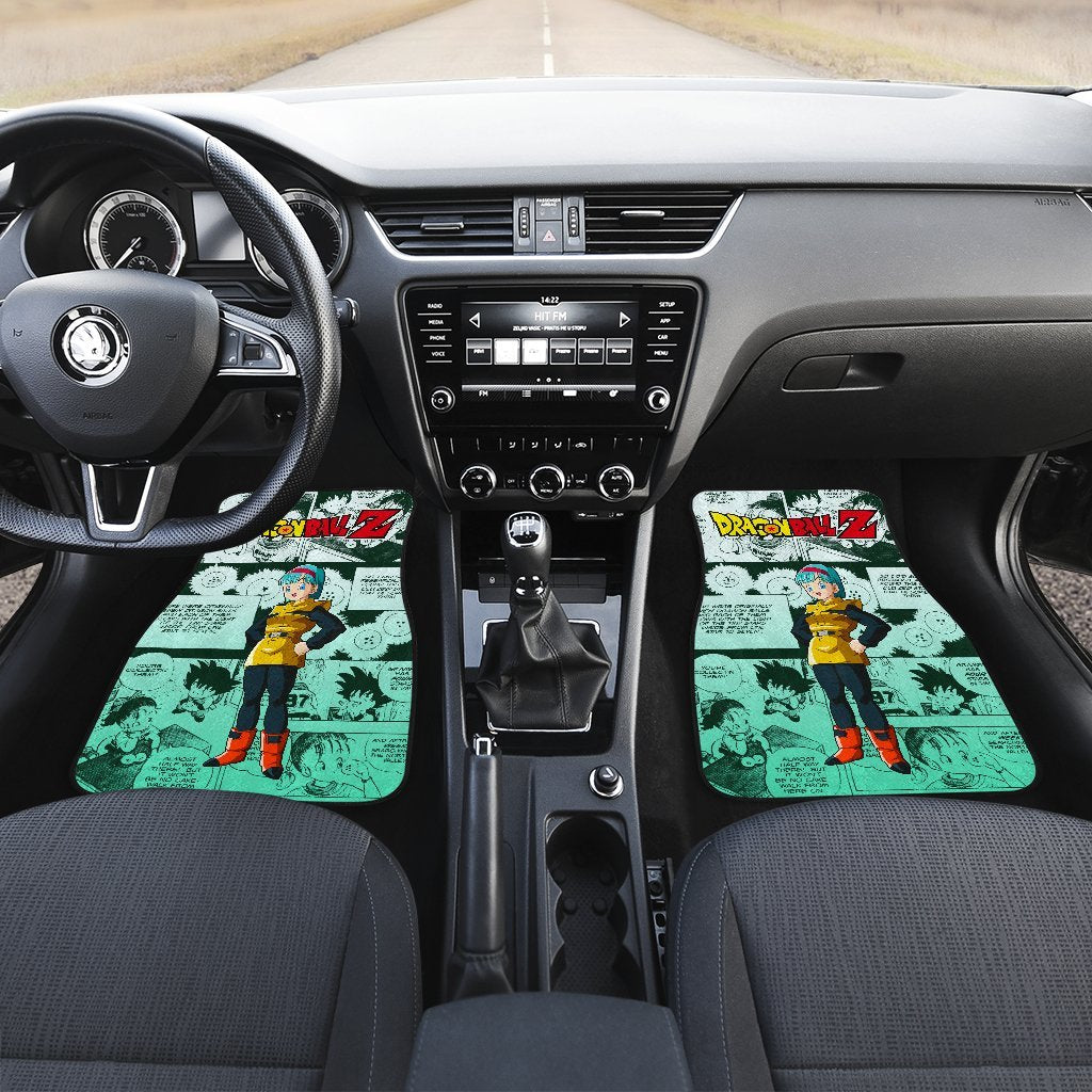 Bulma Characters Dragon Ball Z Car Floor Mats Manga Mixed Anime-Gear Wanta