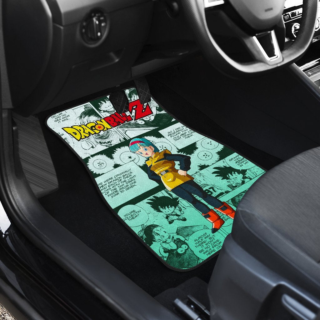 Bulma Characters Dragon Ball Z Car Floor Mats Manga Mixed Anime-Gear Wanta