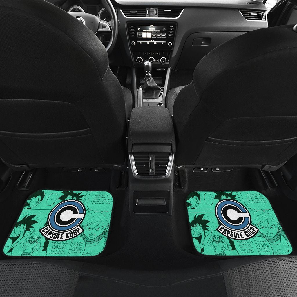 Bulma Dragon Ball Z Car Floor Mats Manga Mixed Anime-Gear Wanta