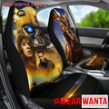 Bumblebee Car Seat Covers Custom Car Decoration Accessories-Gear Wanta