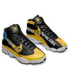 Bumblebee Jd 13 Sneakers Transformer Custom Shoes-Gear Wanta