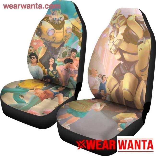 Bumblebee Transformers Car Seat Covers Custom Car Decoration-Gear Wanta