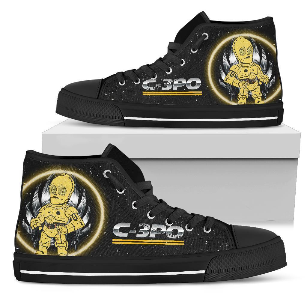 C-3PO High Top Shoes Custom-Gear Wanta