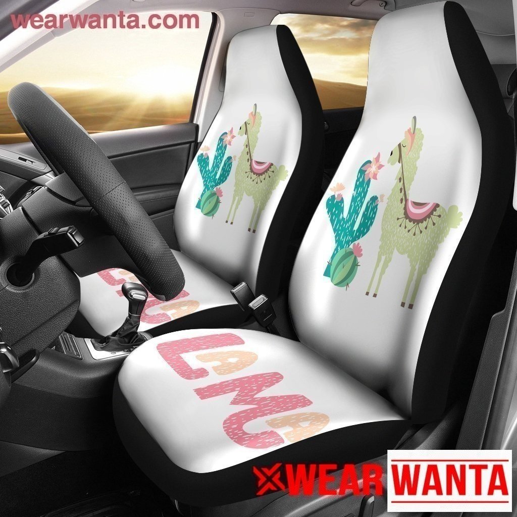 Cactus And Llama Car Seat Covers LT04-Gear Wanta