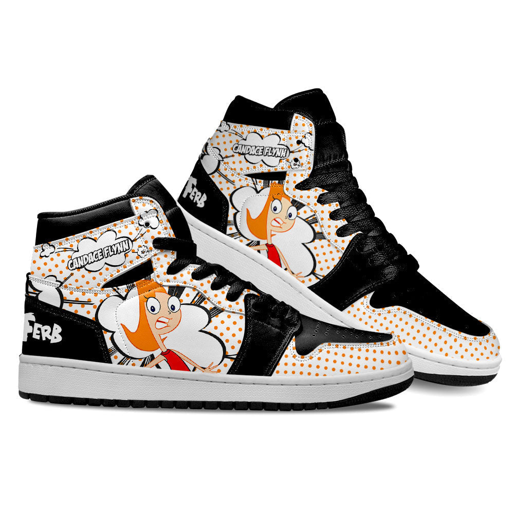 Candace Flynn Sneakers Custom Phineas and Ferb Shoes Gear Wanta