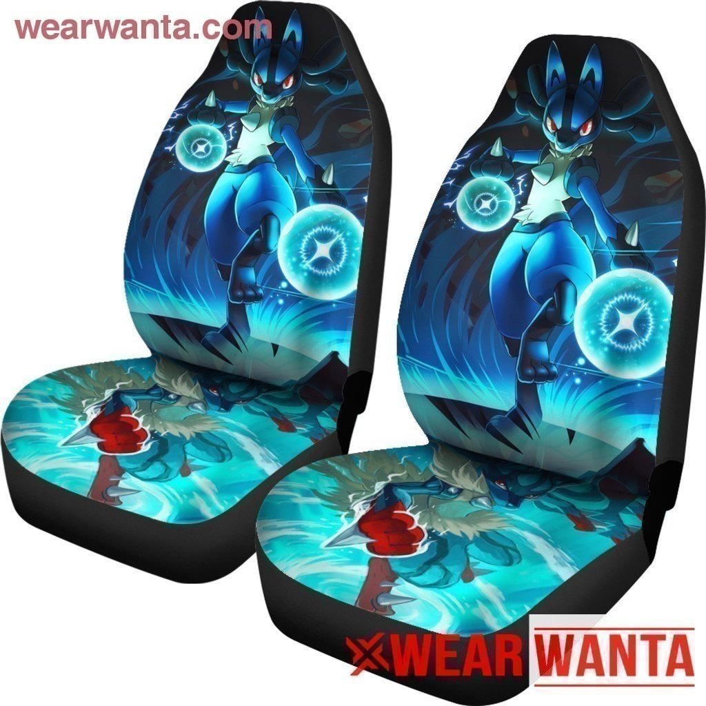 Lucario Car Seat Covers-Gear Wanta