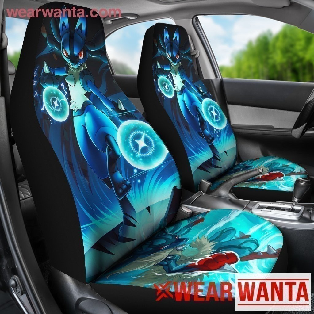 Lucario Car Seat Covers-Gear Wanta