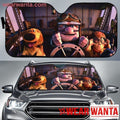 Carl Fredricksen Russell Dug Up Movies Car Sun Shade-Gear Wanta