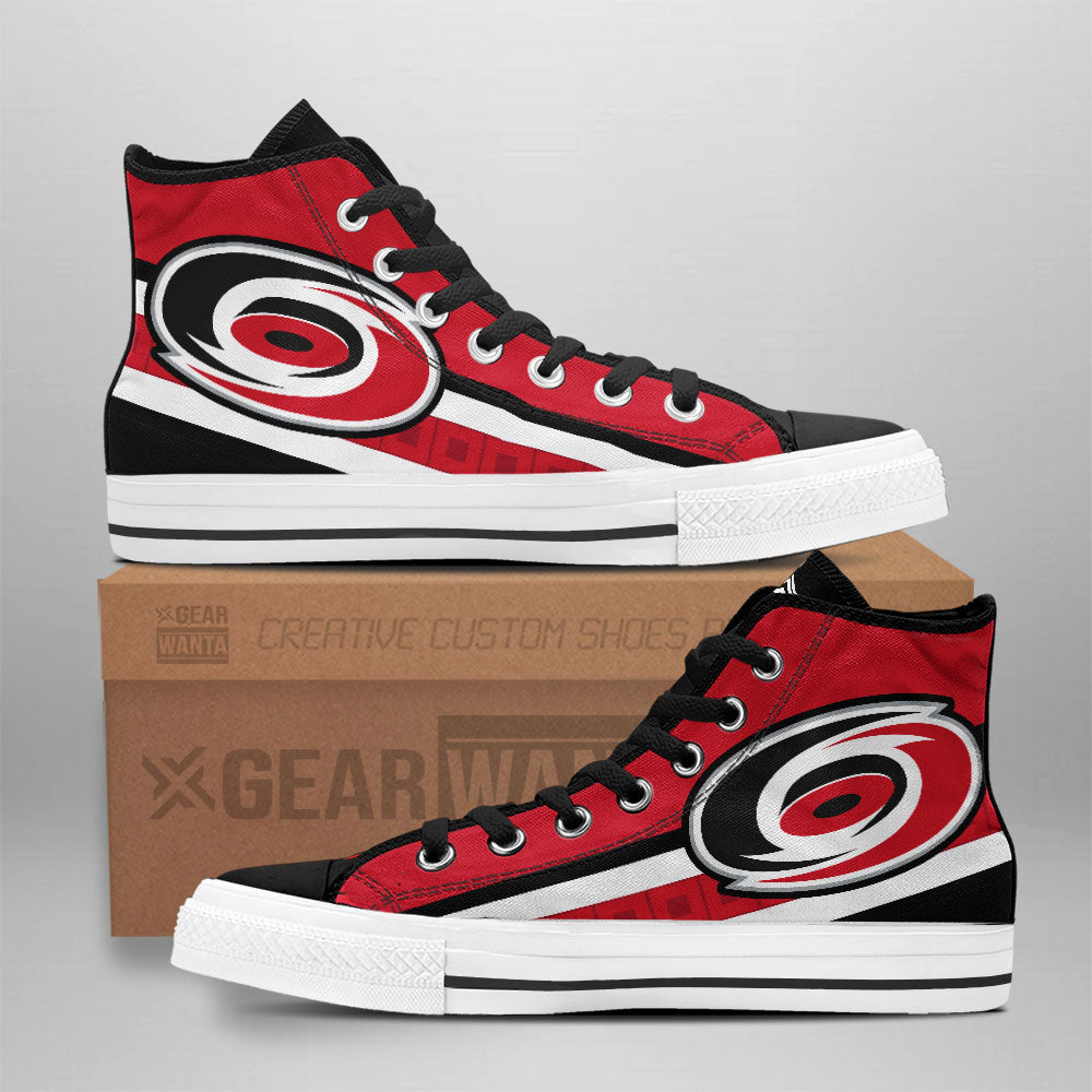 Carolina Hurricanes High Top Shoes Custom Sneakers-Gear Wanta