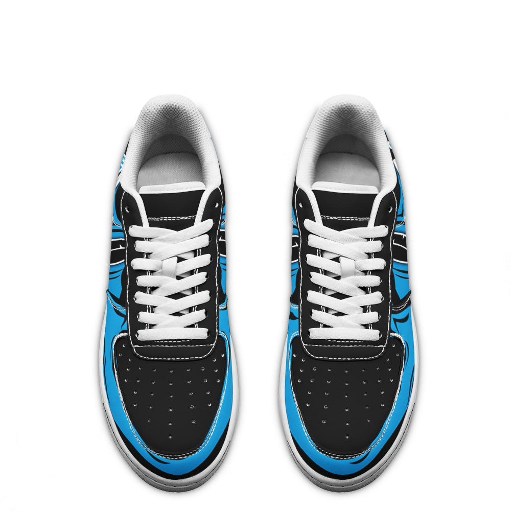 Carolina Panthers Air Sneakers Custom For Fans-Gear Wanta