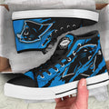 Carolina Panthers High Top Shoes Custom For Fans-Gear Wanta