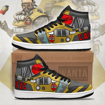 Caustic Apex Legends JDs Sneakers Custom Uniform Shoes-Gear Wanta