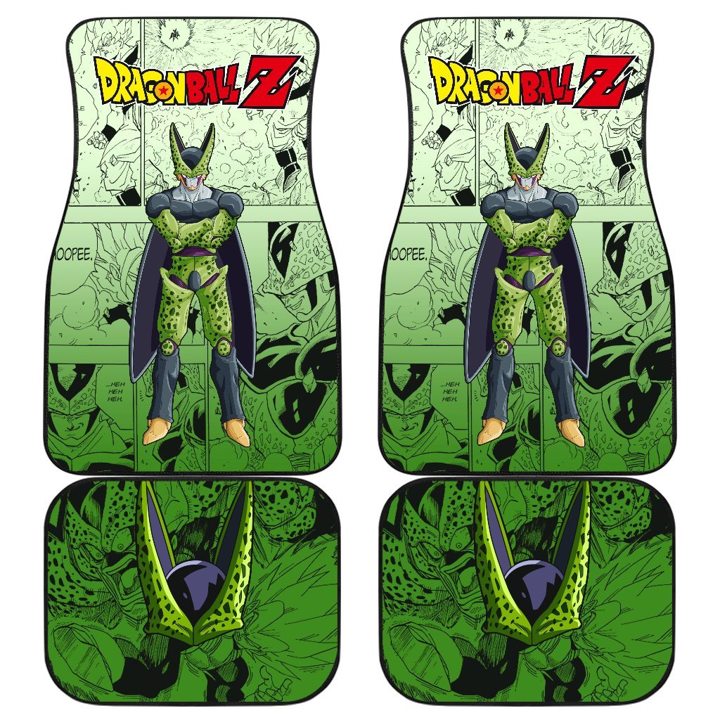 Cell Characters Dragon Ball Z Car Floor Mats Manga Mixed Anime-Gear Wanta