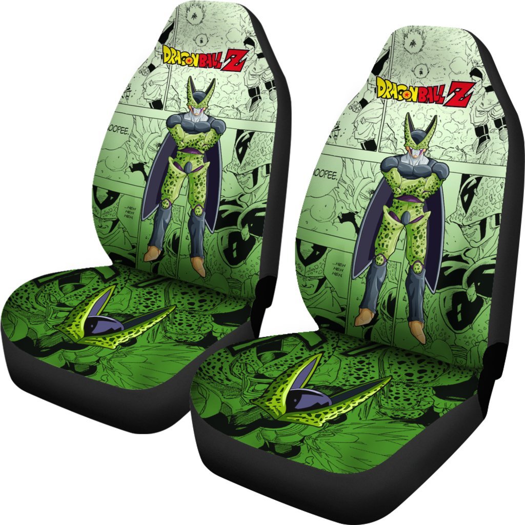 Cell Characters Dragon Ball Z Car Seat Covers Manga Mixed Anime-Gear Wanta