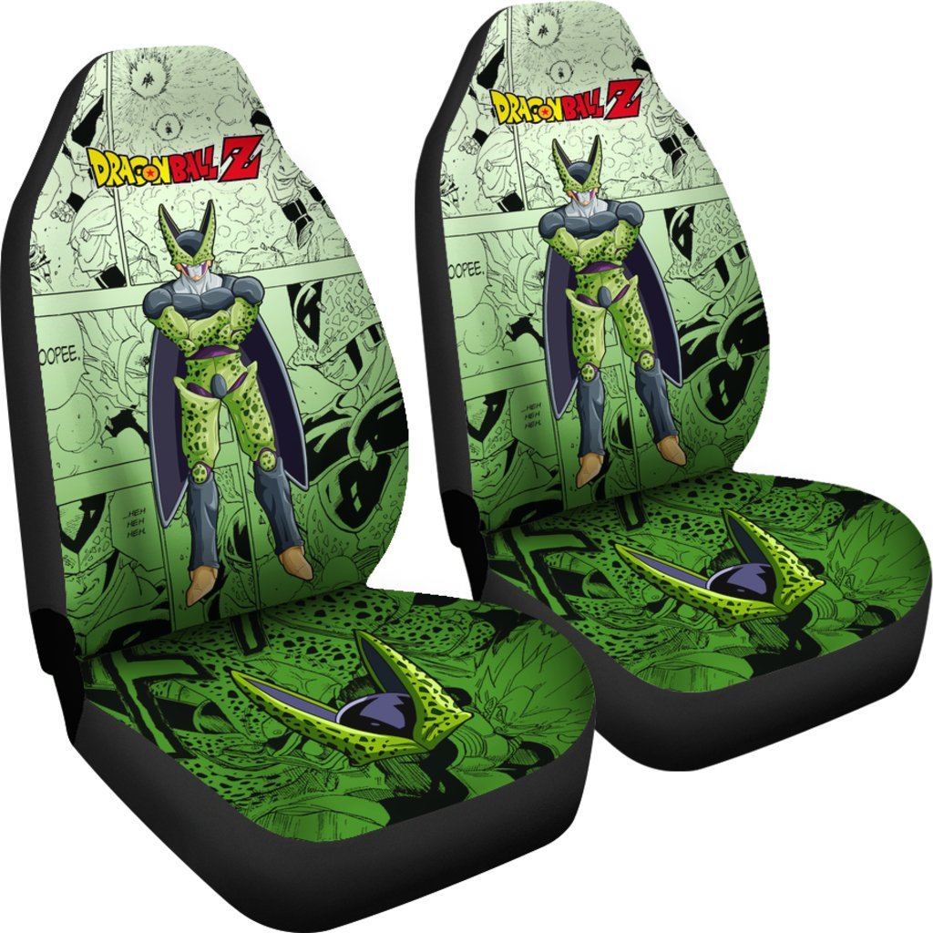 Cell Characters Dragon Ball Z Car Seat Covers Manga Mixed Anime-Gear Wanta