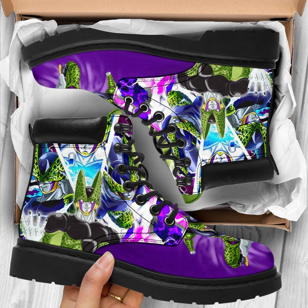 Cell Dragon Ball Boots Shoes Custom Anime Gift Idea TT20-Gear Wanta