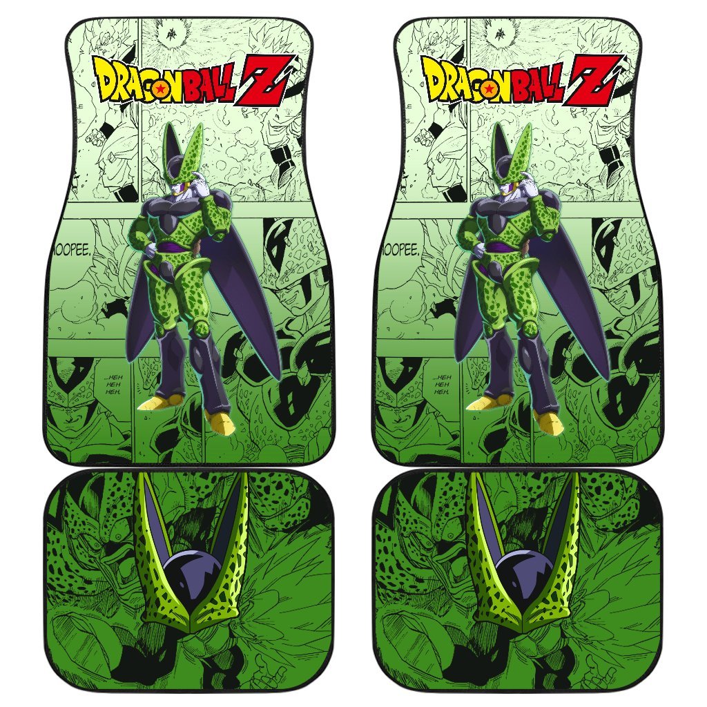 Cell Dragon Ball Z Car Floor Mats Manga Mixed Anime-Gear Wanta