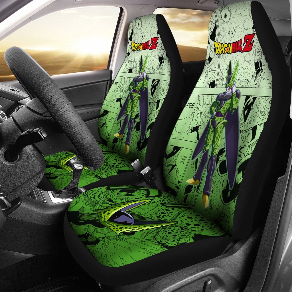 Cell Dragon Ball Z Car Seat Covers Manga Mixed Anime-Gear Wanta