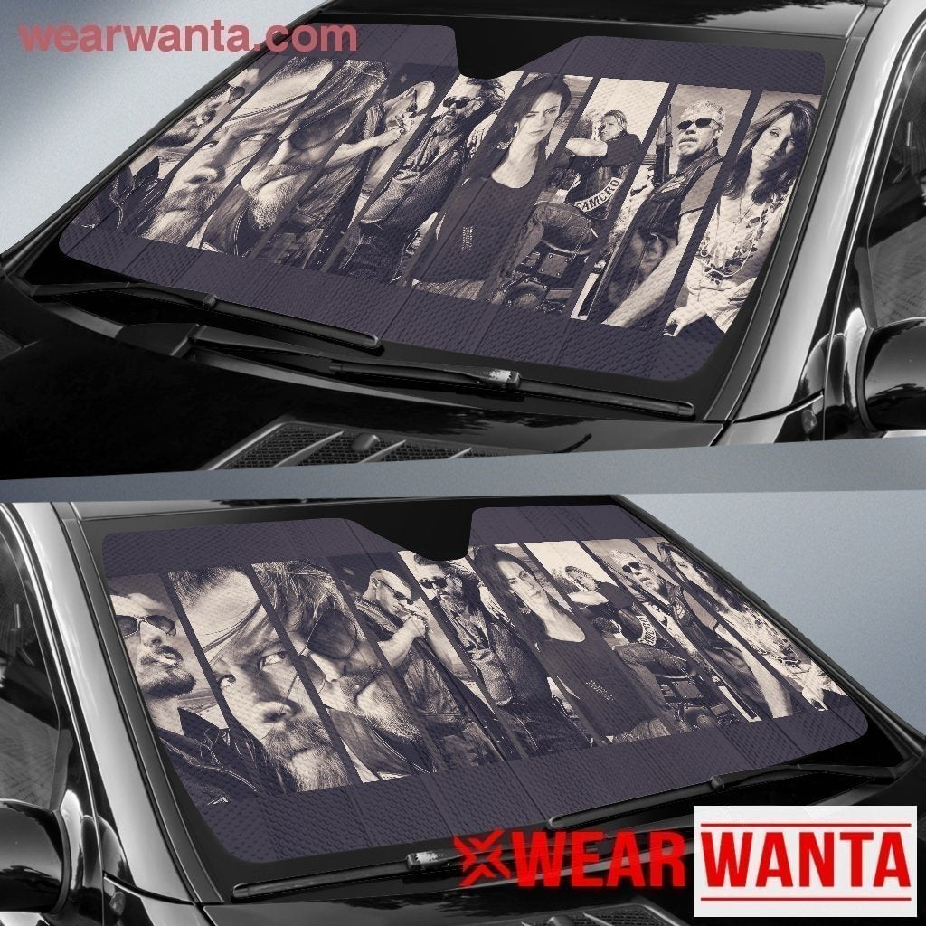 Characters Sons Of Anarchy Car Sun Shade-Gear Wanta