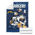 Chargers Team Fleece Blanket Fan Gift Idea-Gear Wanta