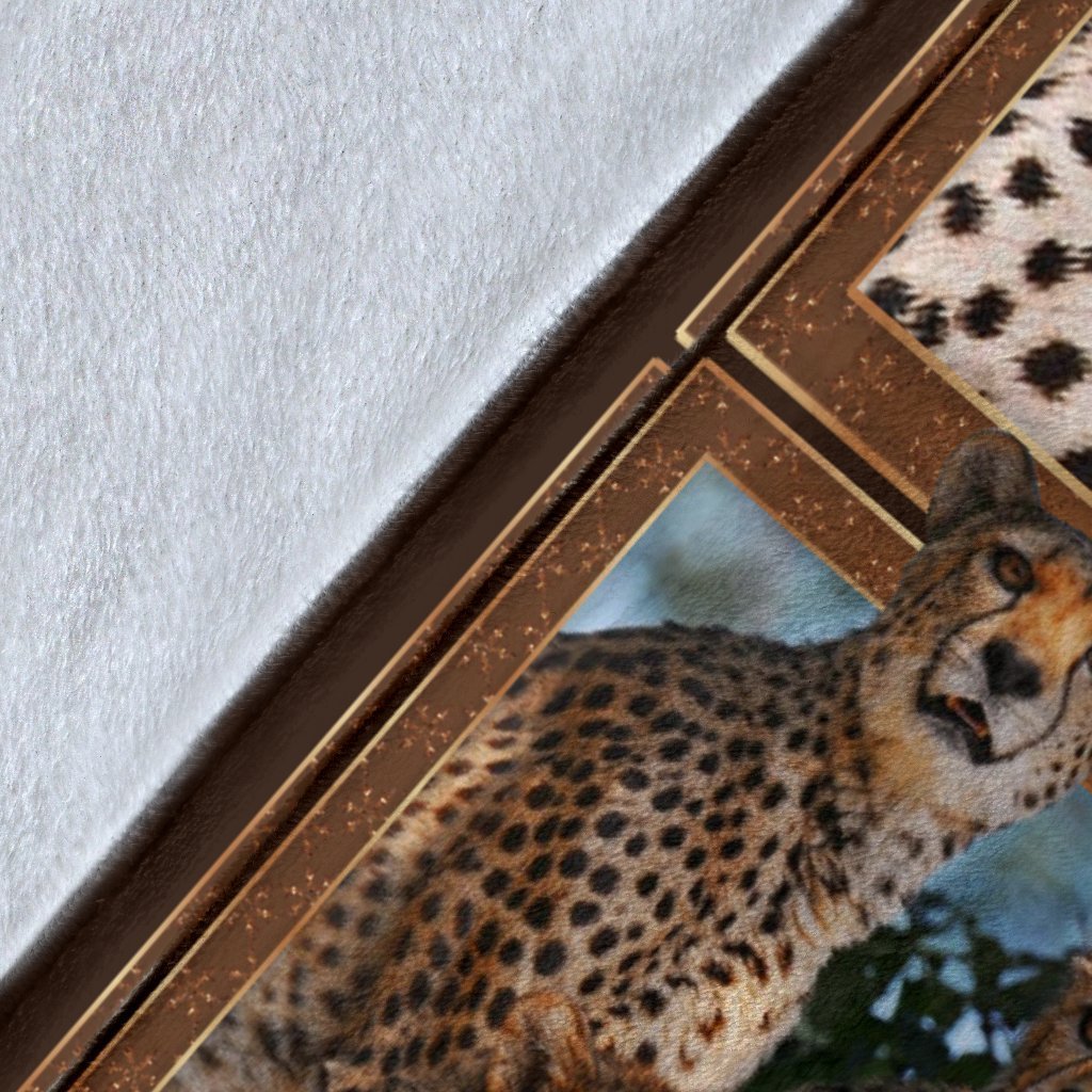 Cheetah Fleece Blanket For Cheetah Lover-Gear Wanta