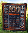 Chicago Bears 100th Anniversary Quilt Blanket Custom-Gear Wanta