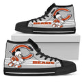 Chicago Bears High Top Shoes Custom PT19-Gear Wanta