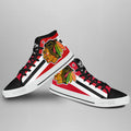 Chicago Blackhawks High Top Shoes Custom Sneakers-Gear Wanta