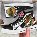 Chicago Blackhawks High Top Shoes Custom For Fans-Gear Wanta