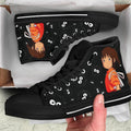Chihiro Spirited Away Sneakers Ghibli High Top Shoes Custom-Gear Wanta