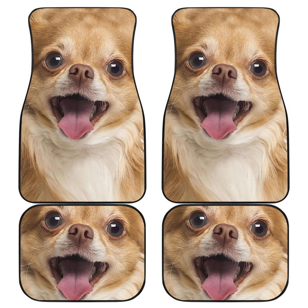Chihuahua Car Floor Mats Funny Dog Face-Gear Wanta
