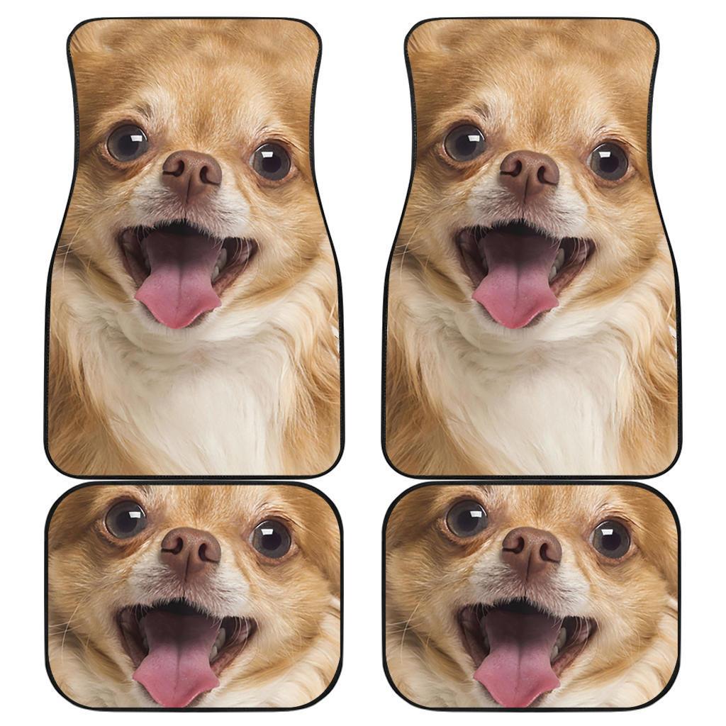 Chihuahua Car Floor Mats Funny Dog Face-Gear Wanta