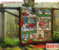 Christmas Trucks Quilt Blanket For Christmas Seasons-Gear Wanta