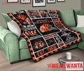 Cincinnati Bengals Quilt Blanket Custom-Gear Wanta