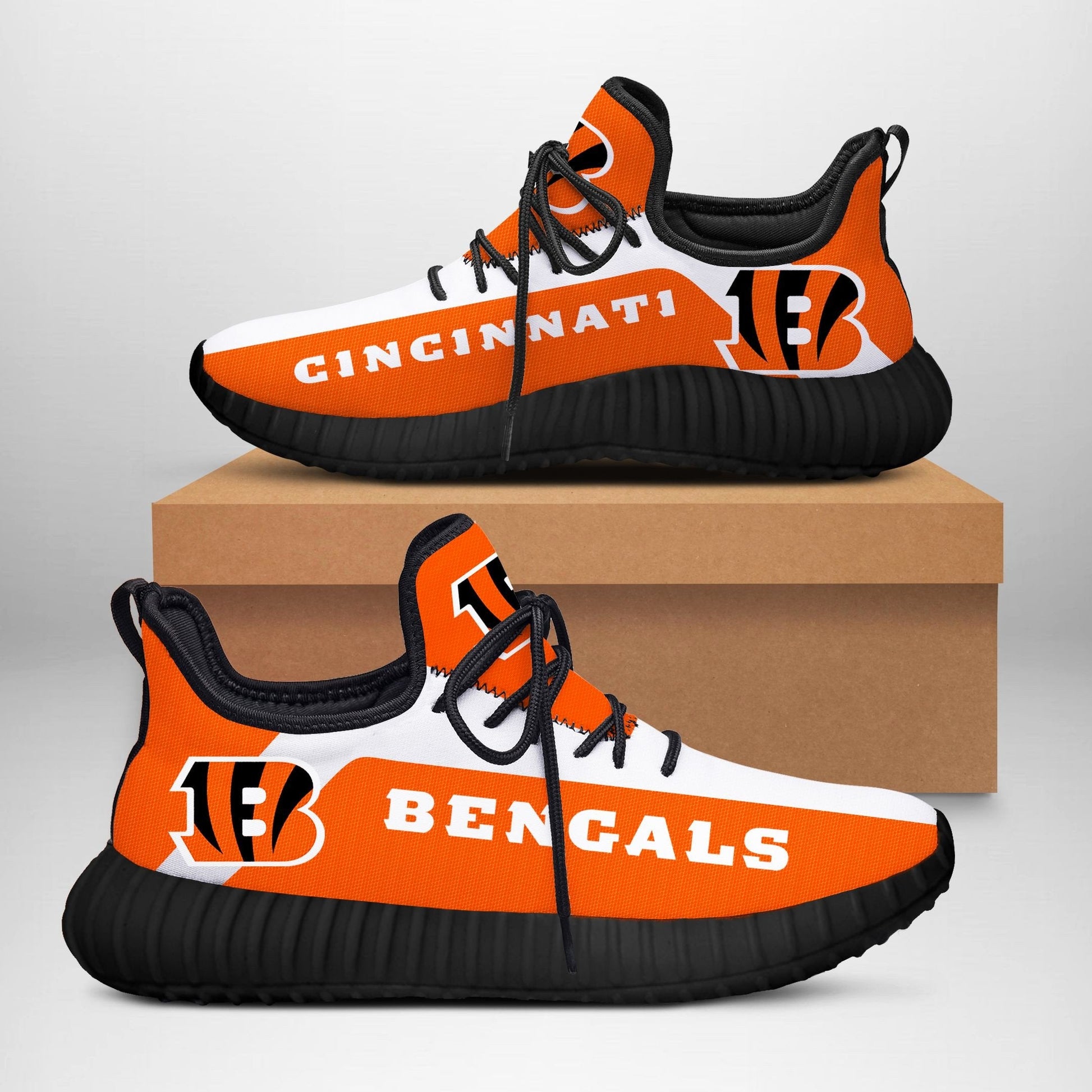Cincinnati Bengals Sneakers Custom Shoes Black shoes 4 Fan-Gear Wanta