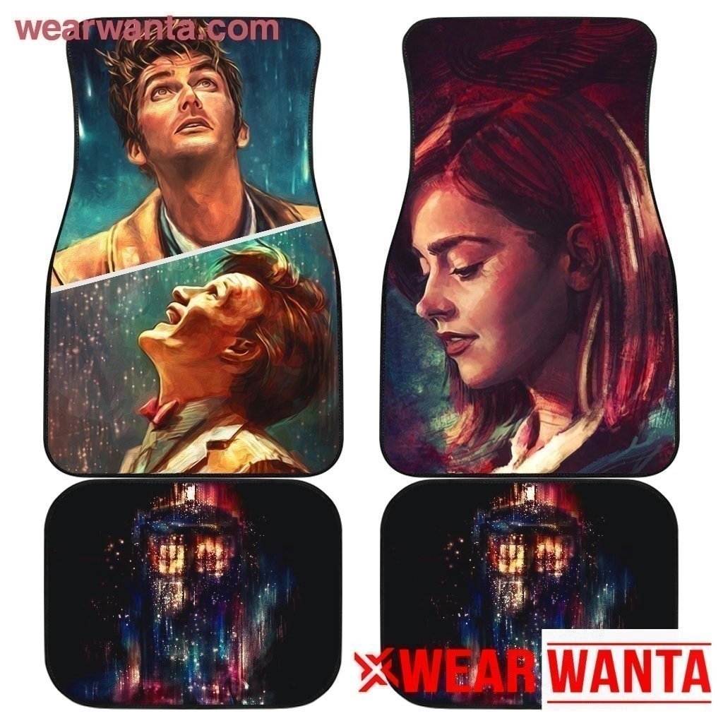 Clara Oswald Tenth Eleven Car Floor Mats Custom Doctor Who Car Accessories-Gear Wanta