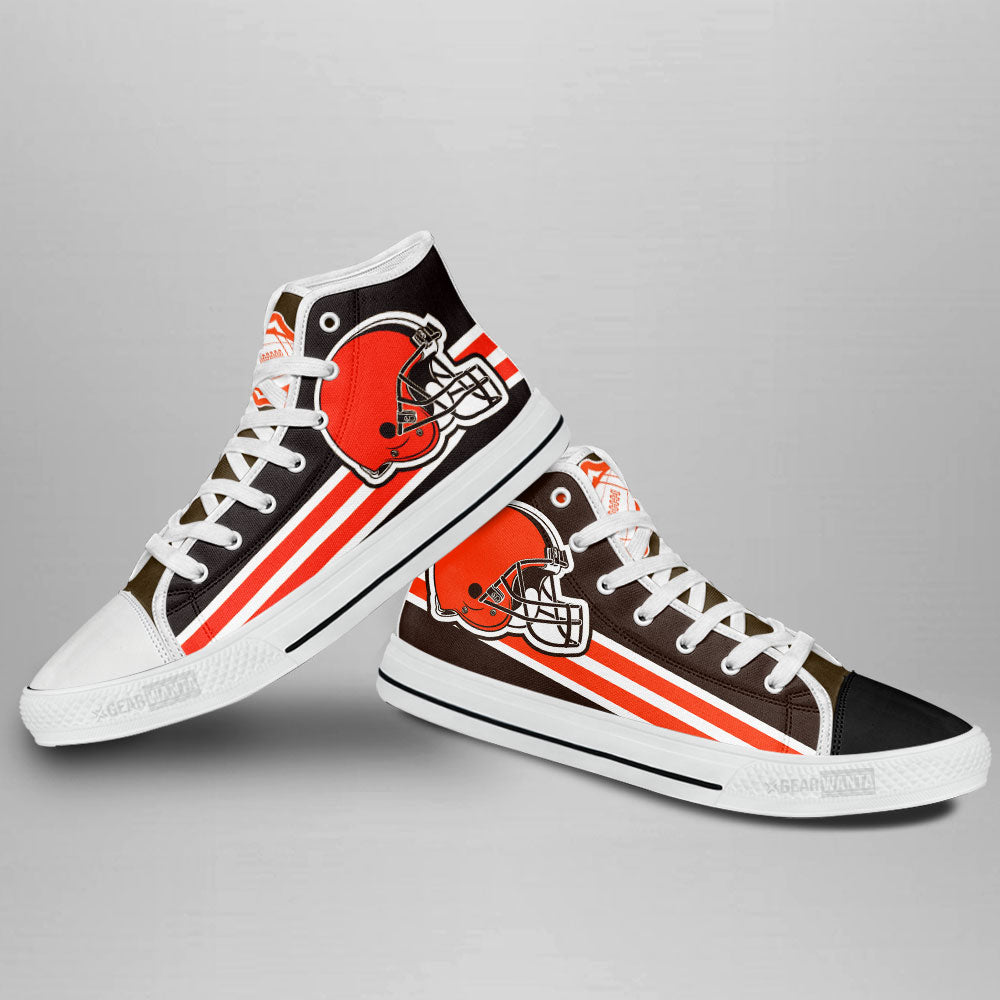Cleveland Browns Custom Sneakers For Fans-Gear Wanta