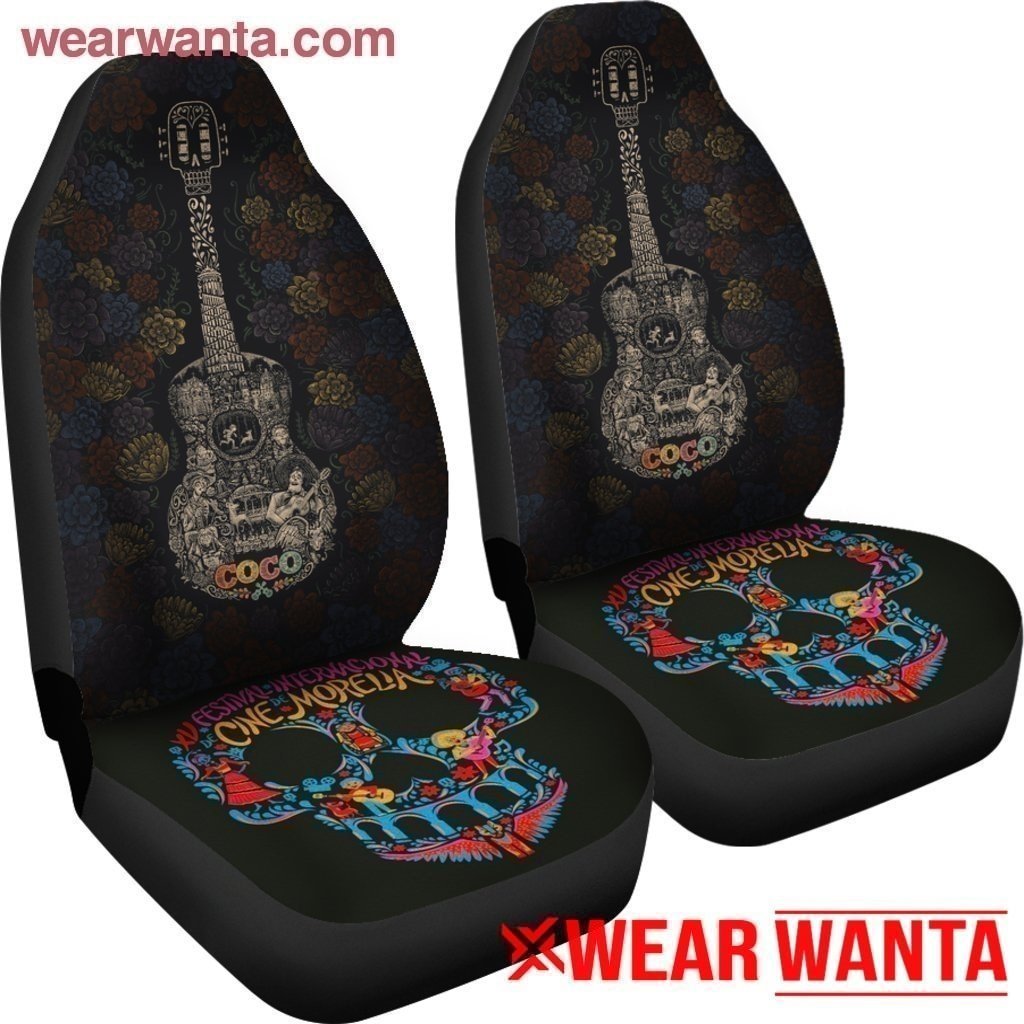 Coco Guitar Car Seat Covers-Gear Wanta