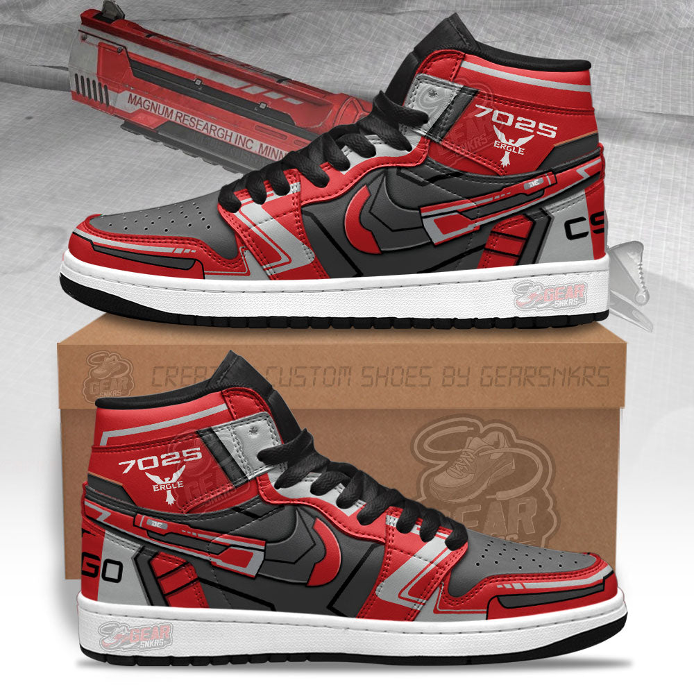 Code Red Counter-Strike Skins Shoes Custom For Fans-Gear Wanta