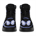 Colon Cancer Awareness Boots Ribbon Butterfly Shoes-Gear Wanta