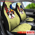 Color French Bulldog Car Seat Covers Custom Car Decoration Accessories-Gear Wanta