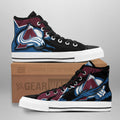 Colorado Avalanche High Top Shoes Custom For Fans-Gear Wanta