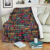 Colorful Pattern Bohemian Fleece Blanket Gift Idea-Gear Wanta