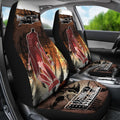 Colossal Titan Attack On Titan Car Seat Covers Custom Anime Car Accessories-Gear Wanta